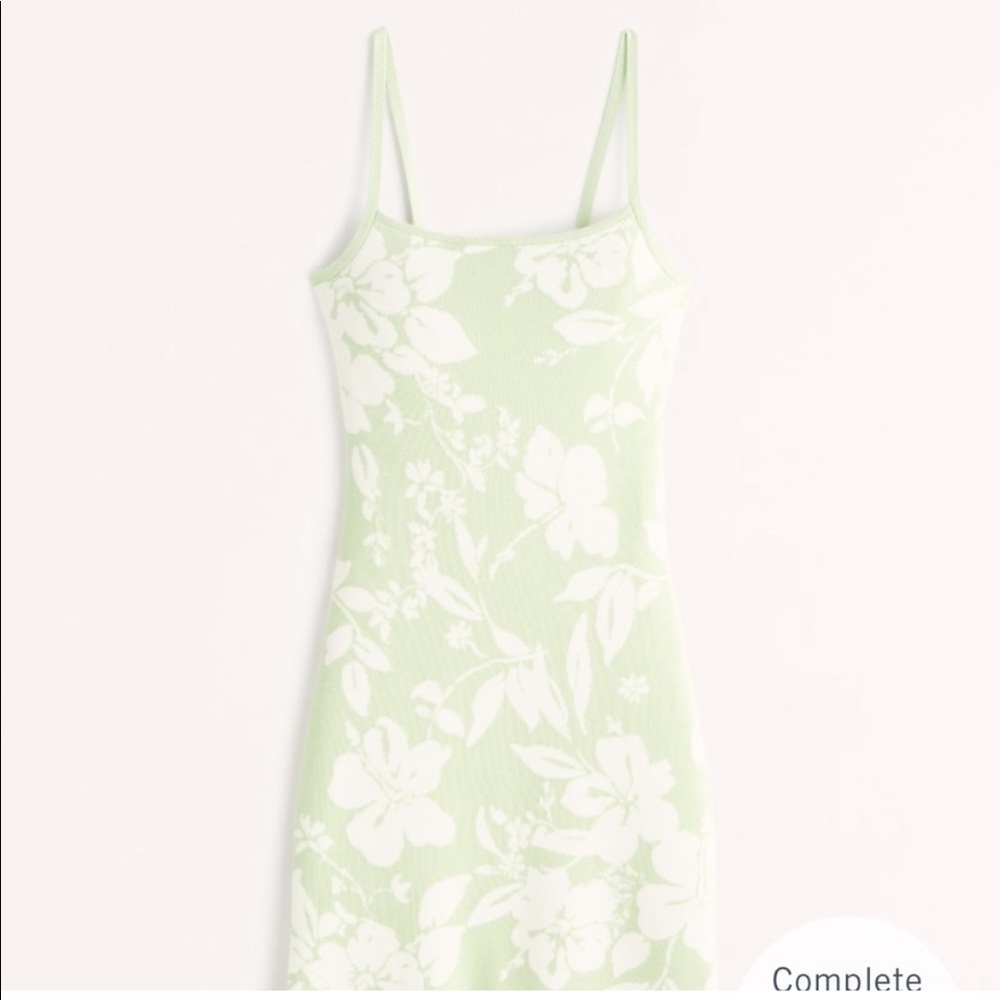 Jacquard Open Back Mini Dress